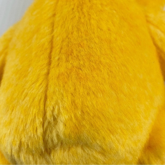 Russ Aquarius Bear Plush 7 inch Seated Yellow Teddy Bear - Picture 7 of 12